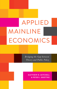 Applied Mainline Economics - FA Hayek Program