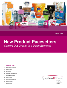 New Product Pacesetters - Grocery Manufacturers Association