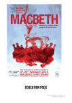 ©Guildford Shakespeare Company Trust Macbeth Education Pack