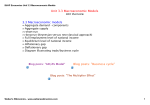 IB/AP Economics Unit 3.3 Macroeconomic Models