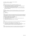 AP Chemistry—Chapter 15: Applications of Aqueous Equilibria