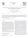 A role for D2 but not D1 dopamine receptors in the cross