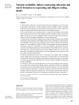 Nutrient availability induces contrasting allocation and starch