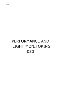 performance and flight monitoring 030