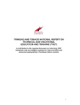 trinidad and tobago national report on technical and vocational
