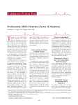 Prothrombin 20210 Mutation