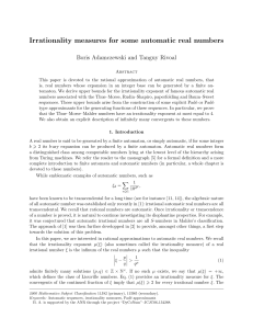 Irrationality measures for some automatic real numbers