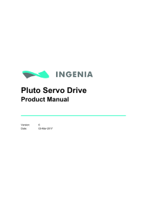 Pluto Servo Drive Product Manual v.6