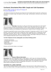 Confused, Disoriented Man With Cough and Cold