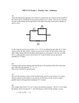 PHYS 212 Exam 2 - Practice Test