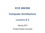 ECE 341 Introduction to Computer Hardware Instructor: Zeshan