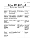 Biol 211 (2) Chapter 33 KEY