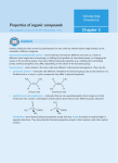Chapter 3 Properties of organic compounds