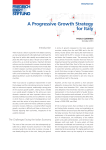 A progressive growth strategy for Italy