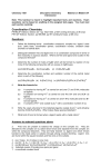 Descriptive Chemistry for Midterm Exam #1