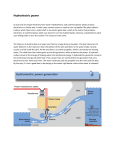 Hydroelectric power