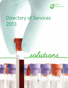 Directory Of Services 2013