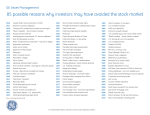 85 reasons why investors avoided the stock market:Layout 1.qxd