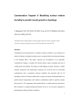 Condensation Targeter II: Modelling surface