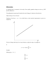 Differentiation - DBS Applicant Gateway