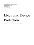 Electronic Device Protection