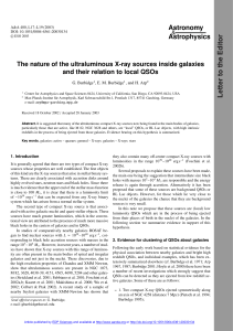 The nature of the ultraluminous X-ray sources inside galaxies and
