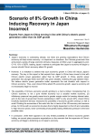 Scenario of 8% Growth in China Inducing Recovery in Japan Incorrect
