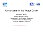 Uncertainty in the Water Cycle - Alaska Center for Climate