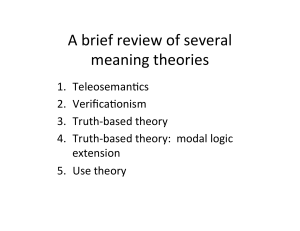 4. Overview of Meaning Proto