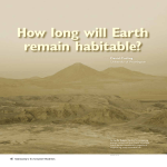 How long will Earth remain habitable?