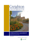 Creighton University`s Climate Action Plan