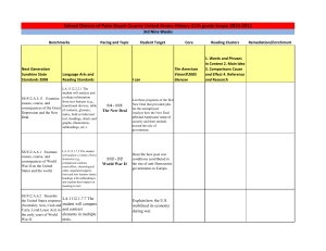 School District of Palm Beach County United States History 11th