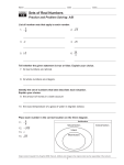 Sets of Real Numbers