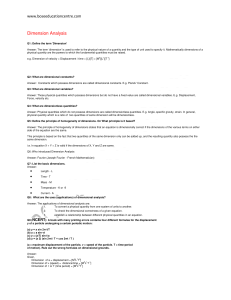 Dimension Analysis - Bose Education Centre