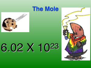 (null): Intro to the Mole