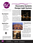 Decorative Systems Design Light System
