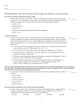 Chap 18 and 19 in cl.. - College of Science and Mathematics