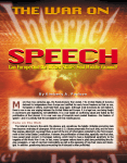The War on Internet Speech