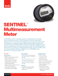 SENTINEL® Multimeasurement Meter