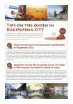 Tips on the Onsen in Kagosima City (PDF:373KB)