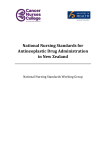 National Nursing Standards for Antineoplastic Drug Administration