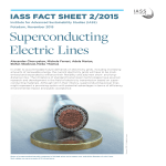 Superconducting Electric Lines