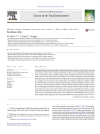 Climate change impacts on mass movements