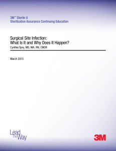 Surgical Site Infection: What Is It and Why Does It Happen?