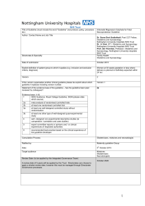 Magnesium Sulphate for Fetal Neuroprotection