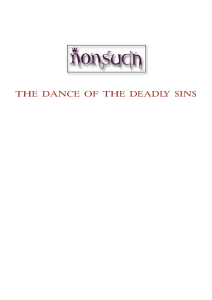 the dance of the deadly sins