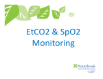 EtC02 SpO2 Monitoring
