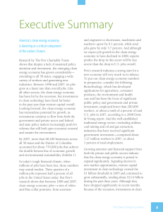 Clean Energy Economy - The Pew Charitable Trusts
