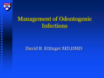 Management of Odontogenic Infections