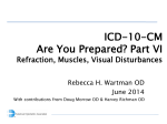 ICD-10-CM Are You Prepared? Part VI